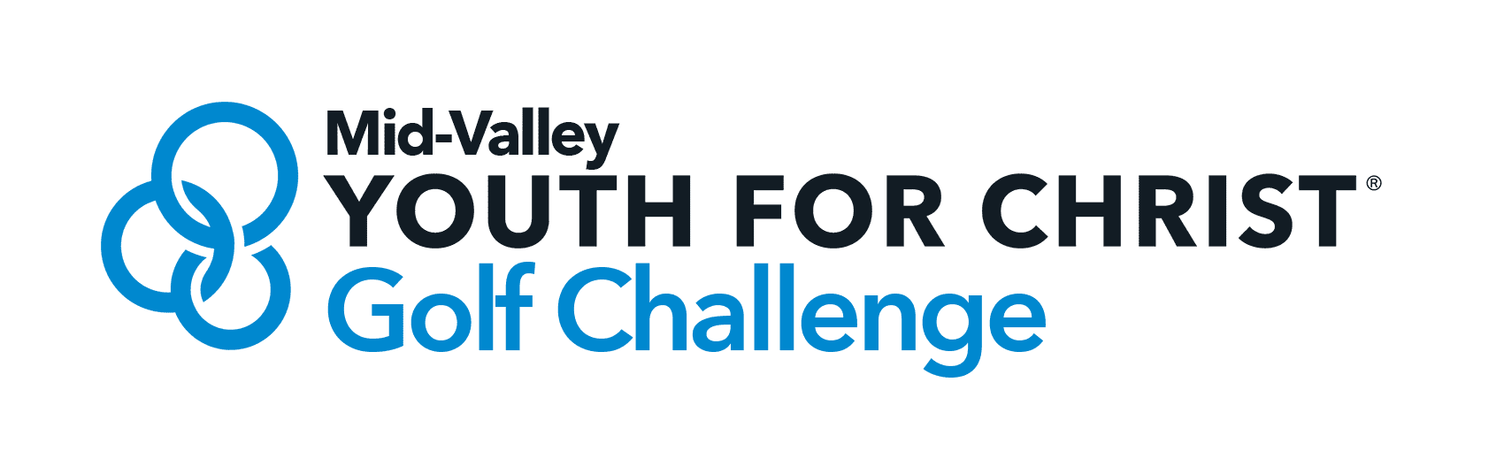 Youth for Christ horizontal logo Mid Valley Chapter