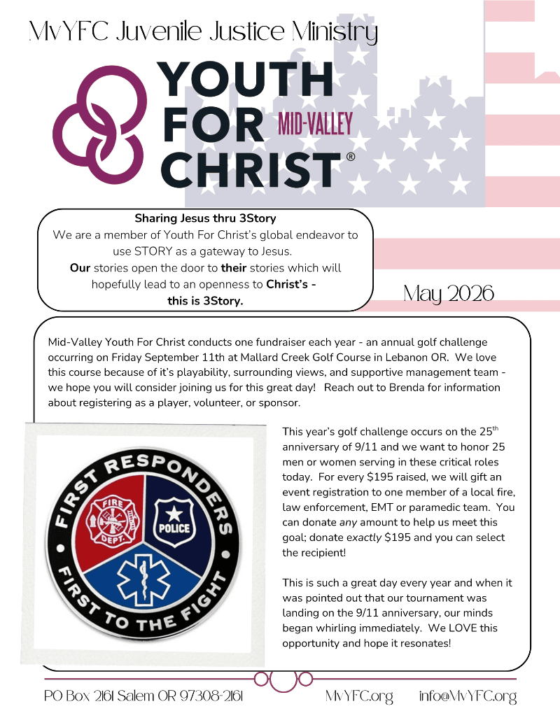 Youth for Christ horizontal logo Mid Valley Chapter