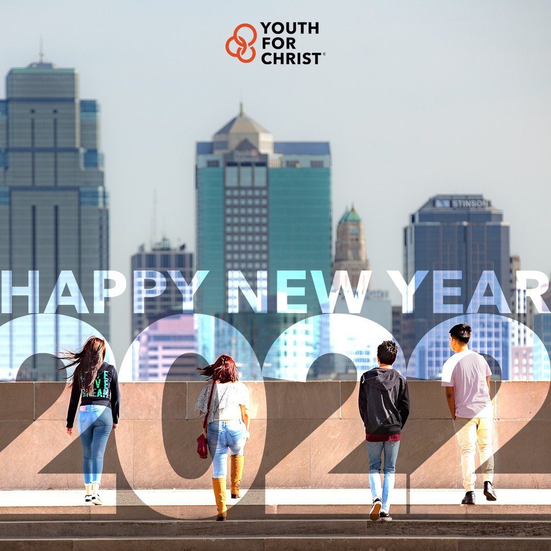 Happy New Year 2022 YFC Youth for Christ horizontal logo Mid Valley Chapter