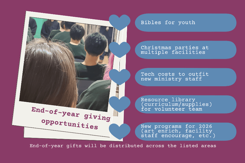 Youth for Christ horizontal logo Mid Valley Chapter