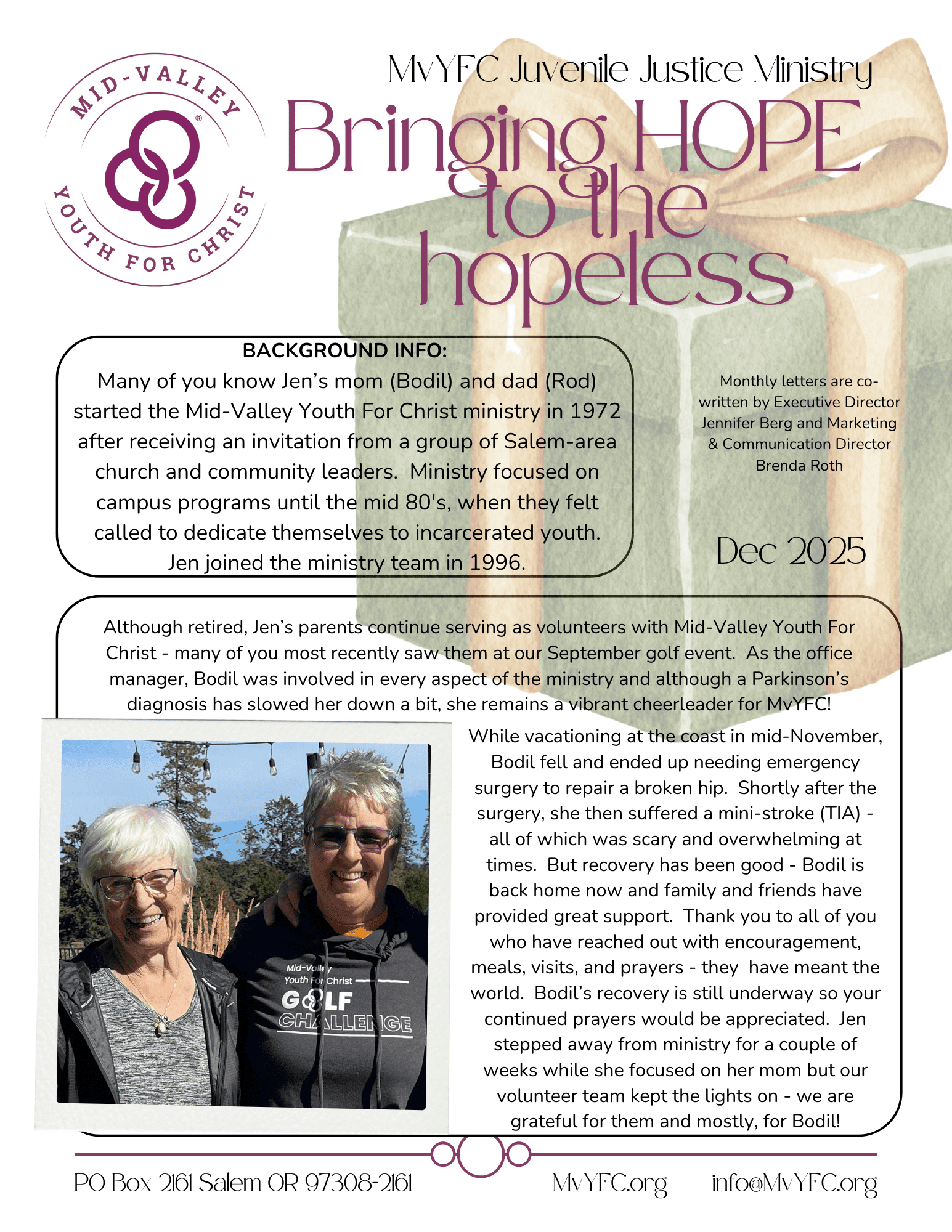 Youth for Christ horizontal logo Mid Valley Chapter